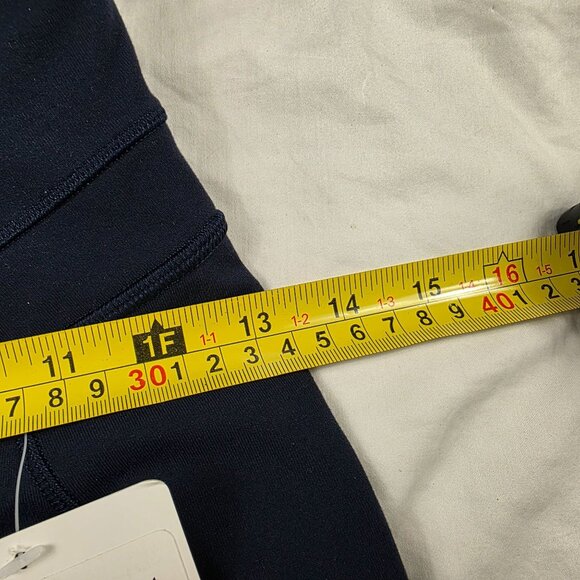 Lululemon Groove Pants Bootcut Womens Size 6 Blue High-Rise Full-On Luon Pants - Picture 10 of 12